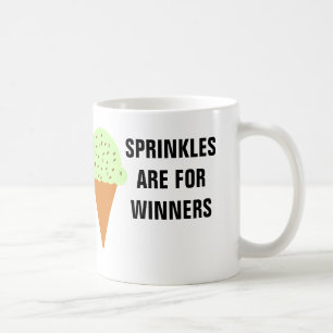 De Café Sprinkles é para a caneca dos vencedores