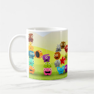 De Café Squeebles "olá!" caneca
