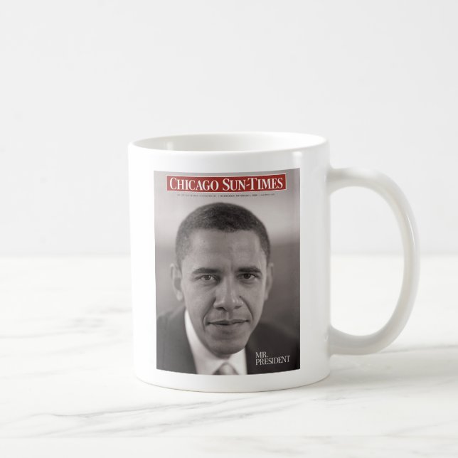 De Café Sr. caneca do presidente Obama (Direita)