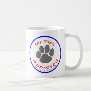 De Café Sr. Pish Aprovado Caneca
