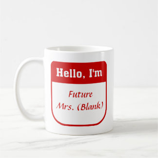 De Café Sra. futura Caneca - personalizada