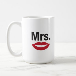 De Café Sra. Lábios Caneca