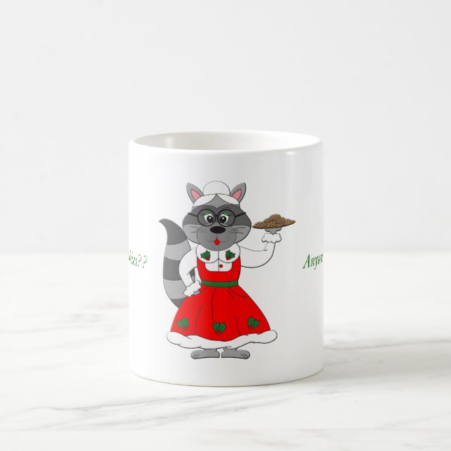 De Café Sra. Rosie Claus Caneca (Centro)