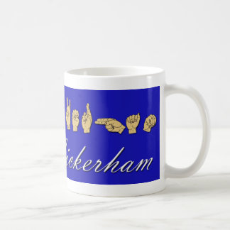 De Café Sra. Wickerham Caneca