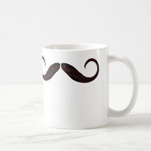 De Café Stache básico - caneca