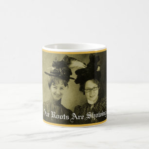 De Café Sua caneca enraizada personalizada da árvore