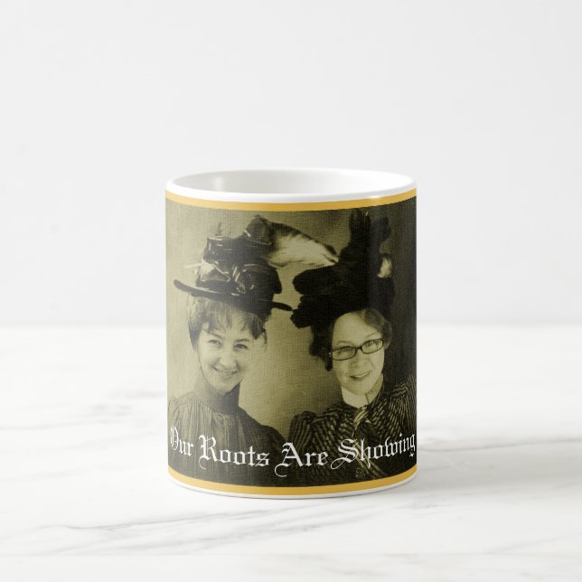 De Café Sua caneca enraizada personalizada da árvore (Centro)