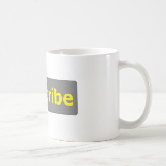 De Café subscreva a caneca