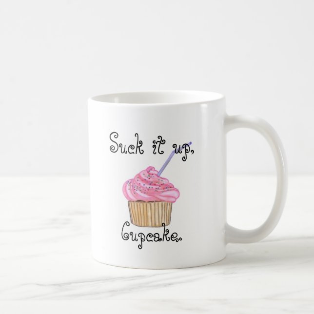 De Café Sugue-o acima, caneca do cupcake (Direita)