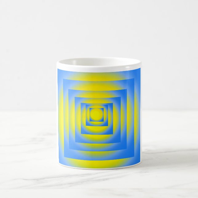 De Café Sun solar que olha a caneca do copo (Centro)