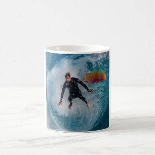 De Café Surfer Wipeout no Wedge - Caneca