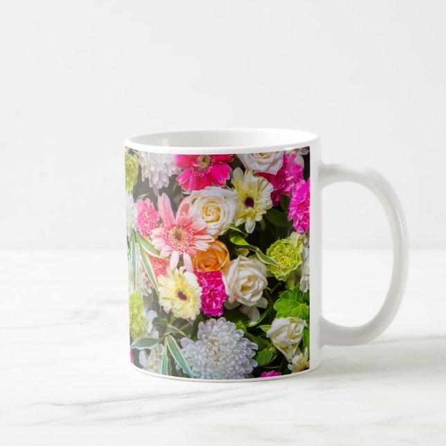 De Café Surto Floral - Caneca Jardim Vibrante. (Direita)