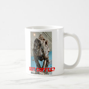 De Café T-Rex, obtido o café? - caneca