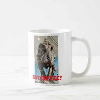 De Café T-Rex, obtido o café? - caneca