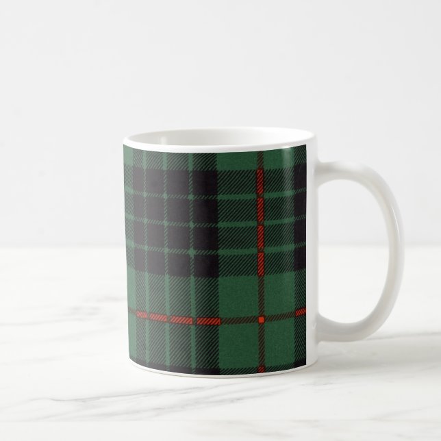 De Café Tartan escocês real - Gunn - caneca (Direita)