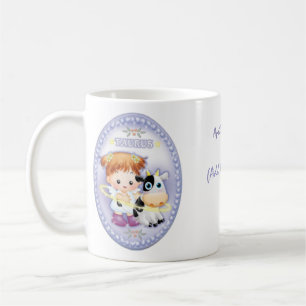 De Café Taurus - caneca personalizada do zodíaco