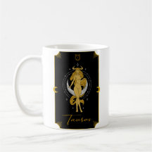 Taurus Saucy sinaliza caneca astrológica