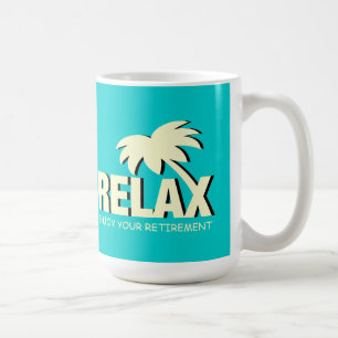 De Café Tempo da caneca da aposentadoria relaxar e