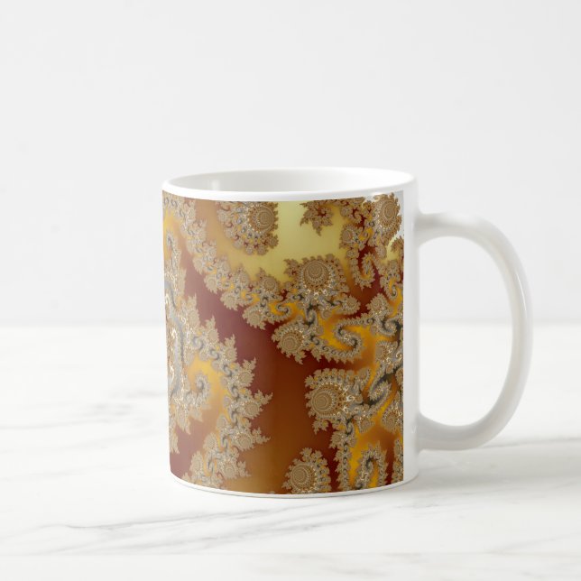 De Café Tesouro - Caneca Fractal (Direita)