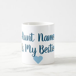 De Café Tia feita sob encomenda Ser Meu Bestie Caneca