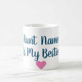 De Café Tia feita sob encomenda Ser Meu Bestie Caneca