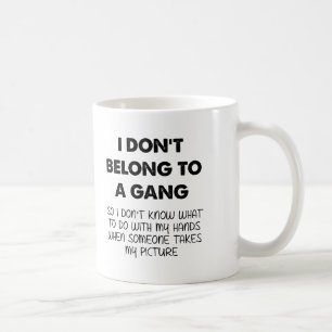 De Café Tirando Fotos Engraçadas Sem Máfia Caneca Engraçad