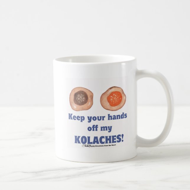 De Café Tire as mãos da minha caneca KOLACHES! (Direita)