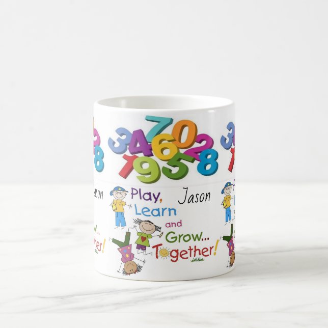 De Café tocar caneca branca (Centro)