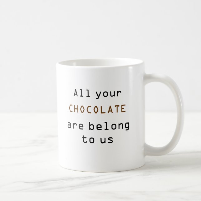 De Café Toda sua caneca do chocolate (Direita)