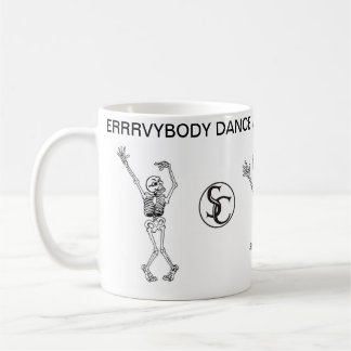 De Café Todos dançar quando o louco acima da CANECA