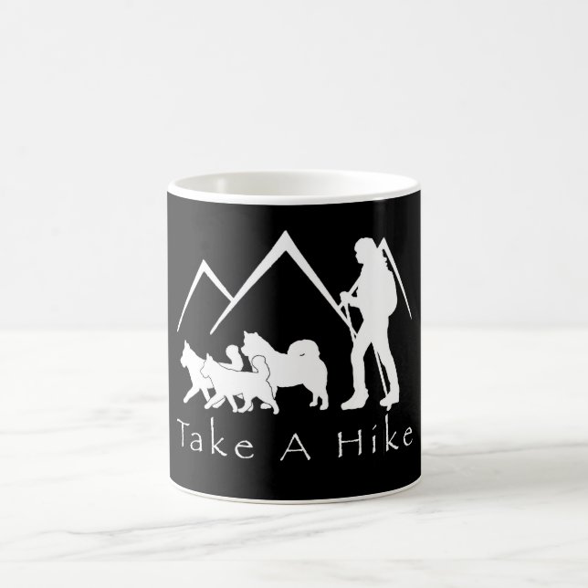 De Café Tome um rouco/Malamute da caneca da caminhada (Centro)