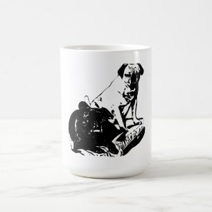 De Café Tons Suaves, Caneca Pug