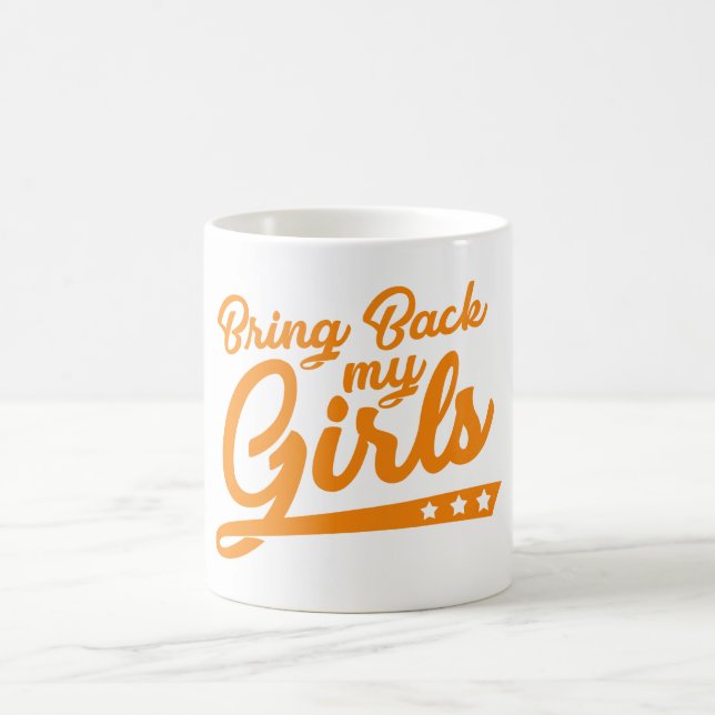 De Café Traga para trás a minhas meninas a caneca (Centro)