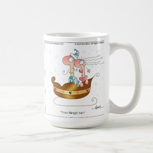 De Café TRENÓ MIM! Caneca daqui até abril McCallum dos (Direita)