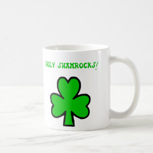 De Café Trevos santamente! Caneca