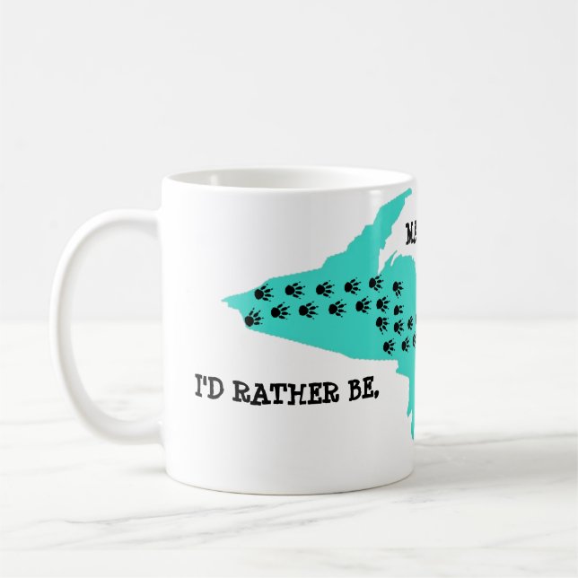 DE CAFÉ TRILHAS DO FAZER ATRAVÉS DA CANECA SUPERIOR DO MI (Esquerda)