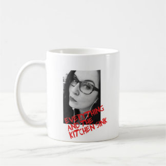 De Café Tudo e a banca da cozinha - caneca do Podcast