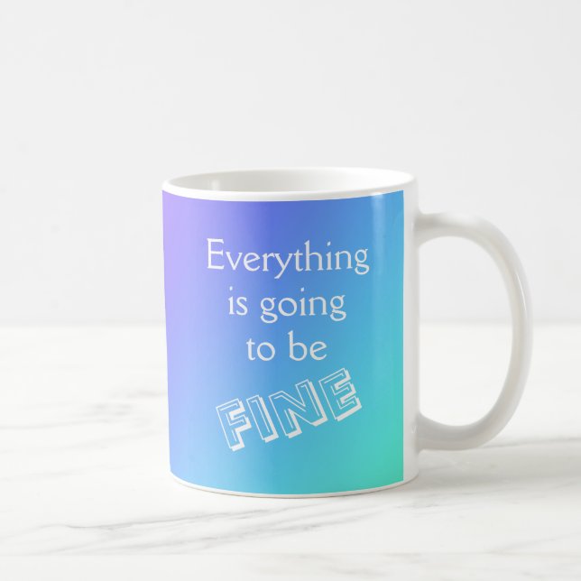 De Café Tudo vai ser uma boa caneca (Direita)