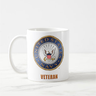 De Café U.S. Caneca do veterano do marinho
