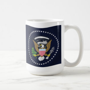 De Café U.S. Caneca presidencial da bandeira do selo