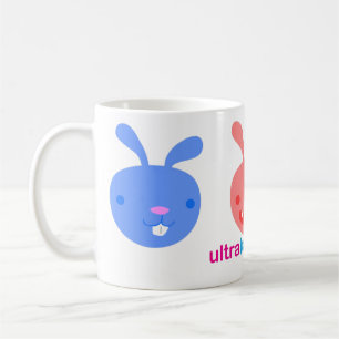 De Café Ultra Kawaii - caneca bonito super dos coelhos!