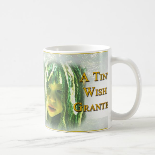 De Café Um desejo minúsculo concedeu a caneca (Direita)