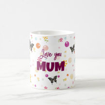 Um lindo amor personalizável que você mãe caneca d