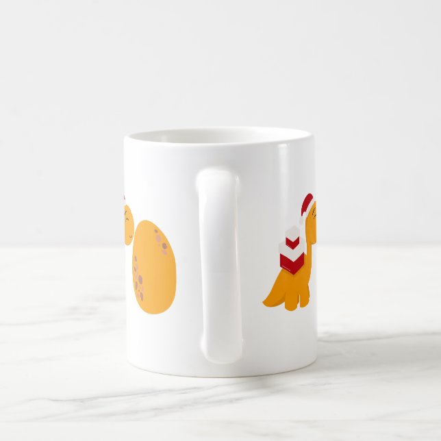 De Café Uma Bela Caneca Dinossauros - Comece seu Dia! (Alça)