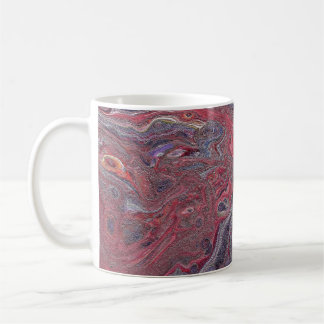 De Café Uma Caneca Abstrata Happening