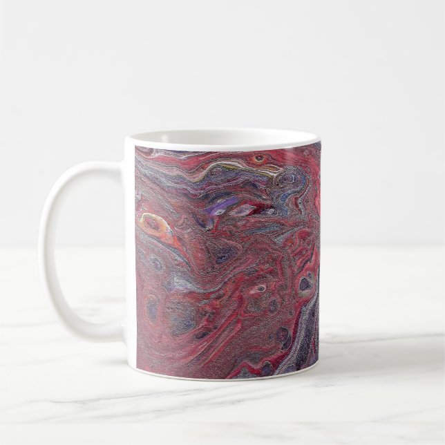 De Café Uma Caneca Abstrata Happening (Esquerda)