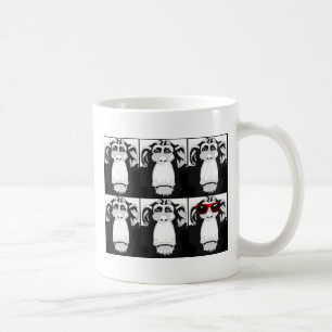 De Café Uma Caneca Divertida do Macaco Legal