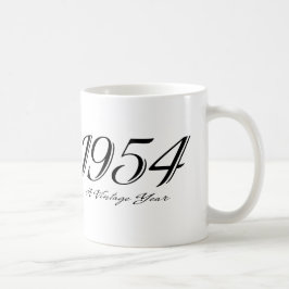 De Café uma caneca do ano 1954 do vintage