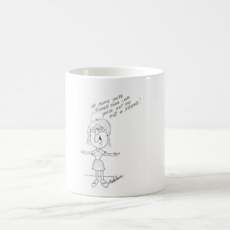 De Café Uma caneca engraçada da amizade