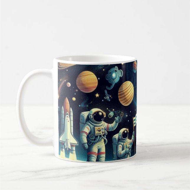 De Café Uma caneca espacial (Esquerda)